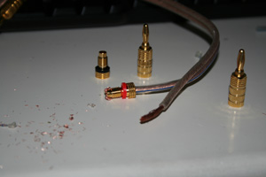 Banana plug installing 2